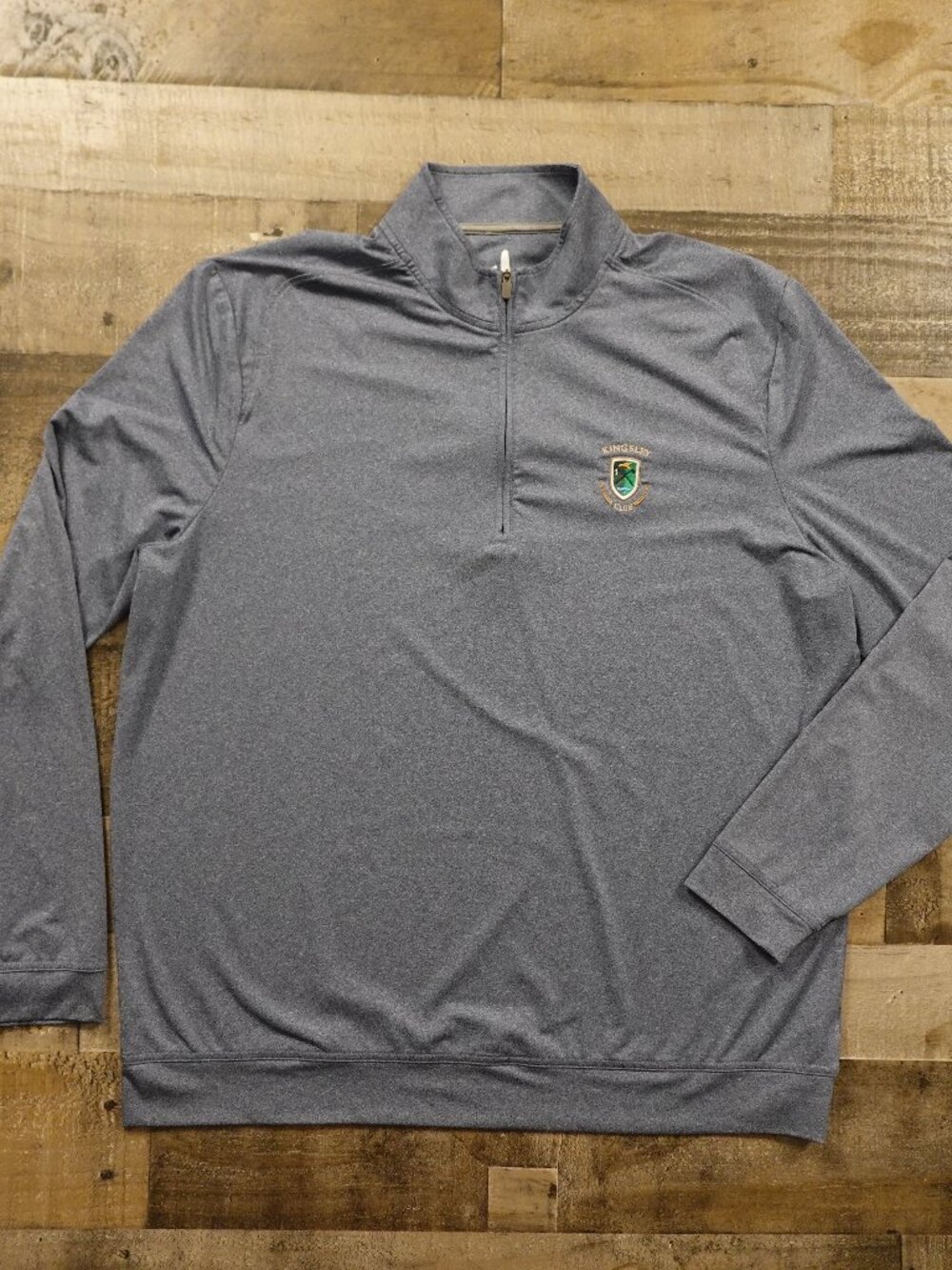 Johnnie-O Flex Prep-Formance 1/4 Zip Pullover Men's XL Blue Golf Stretch - Picture 1 of 12